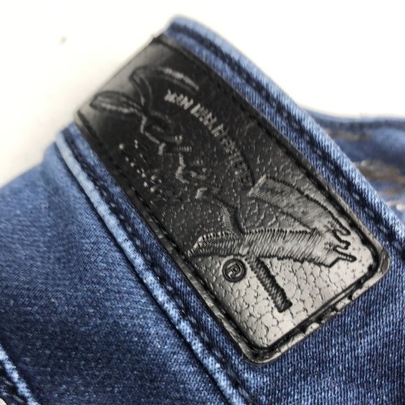 LIKE NEW SEVEN7 SKINNY JEANS 8/28x30 EMBROIDERED BACK POCKETS 😎 - Picture 2 of 16